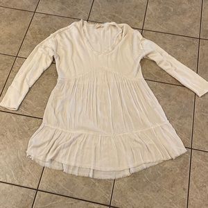 White Crow dress/ tunic Size Large